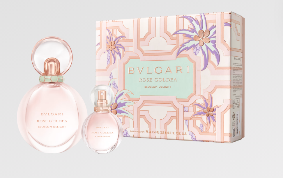 BVLGARI ROSE GOLDEA BLOSSOM DELIGHT WOMEN EDP 75ML+15ML