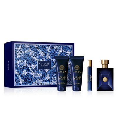 VERSACE DYLAN BLUE MEN 4S SET