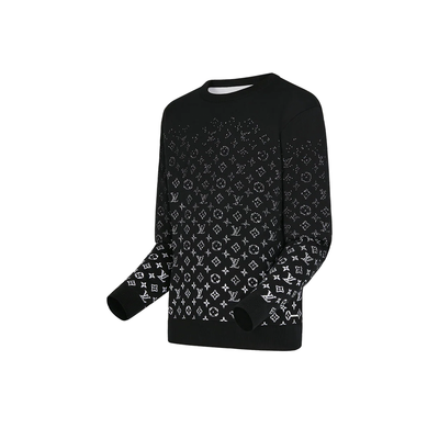 LV SWEATER MONOGRAM DEGRAD CREW NECK